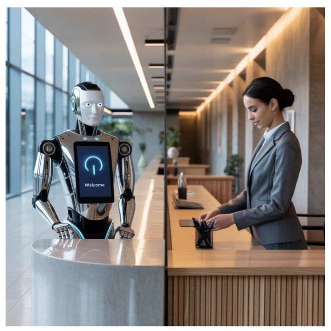AI Receptionist vs Human Receptionist: Which Is Better for Your Business?