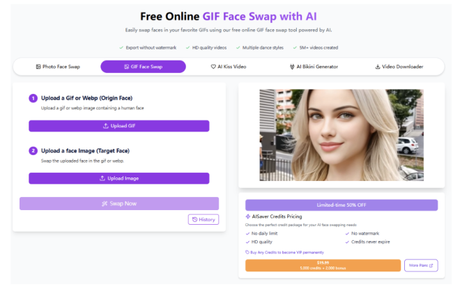 The Ultimate Free Tool Comparison: AI GIF Face Swap Online Services ...