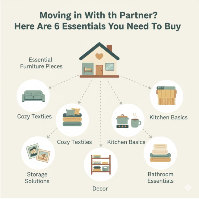 Moving in With Your Partner? Here Are 6 Essentials You Need To Buy